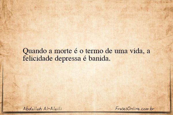 Frase de Abdallah Al-Alaili