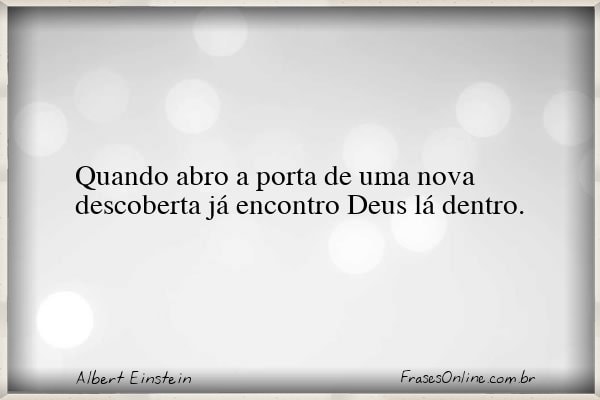 Frase de Albert Einstein