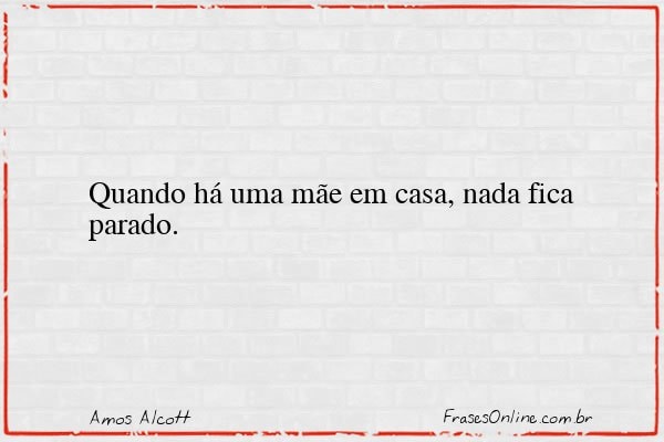 Frase de Amos Alcott