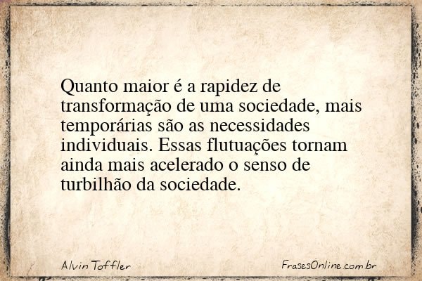 Frase de Alvin Toffler