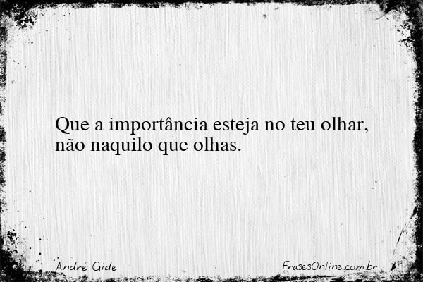 Frase de André Gide