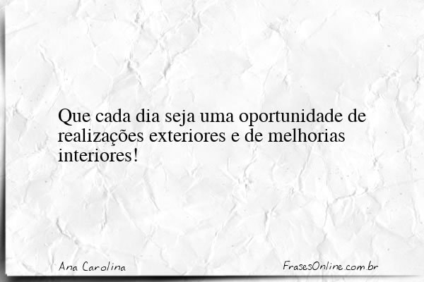 Frase de Ana Carolina