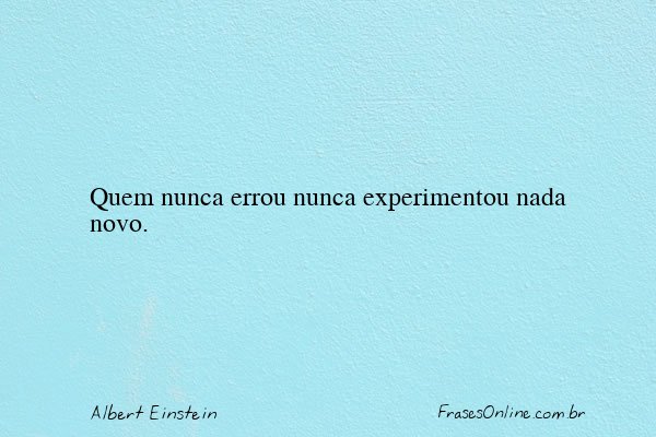 Frase de Albert Einstein