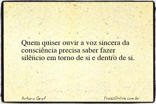 Frase de Arturo Graf