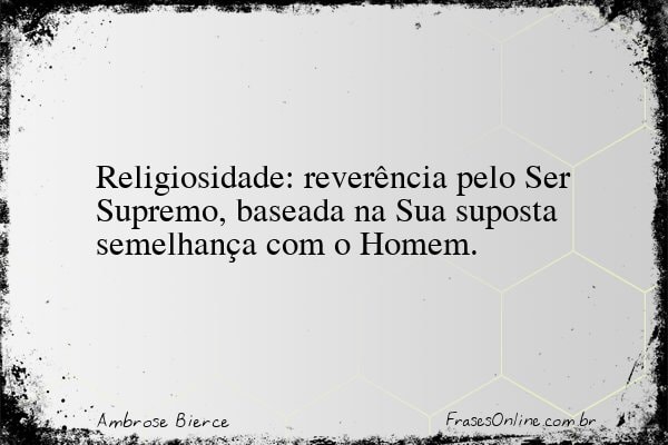 Frase de Ambrose Bierce