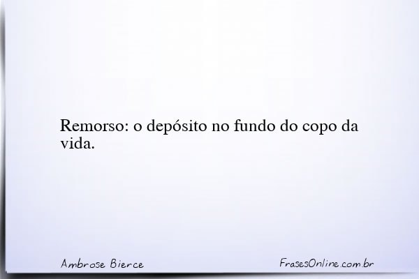 Frase de Ambrose Bierce