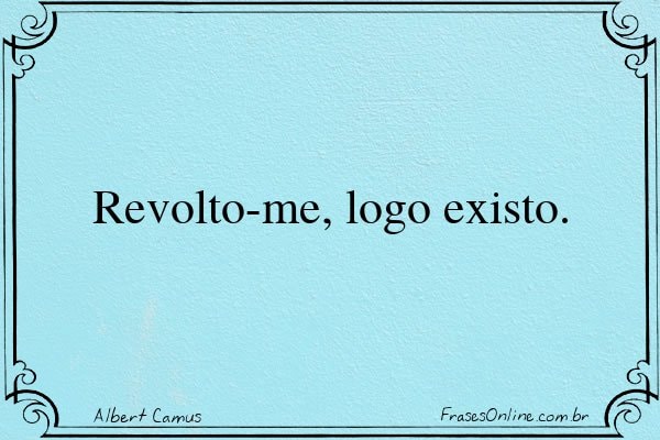 Frase de Albert Camus