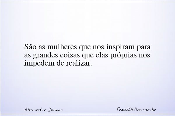 Frase de Alexandre Dumas