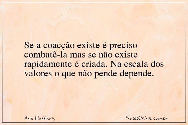 Frase de Ana Hatherly