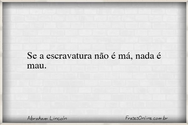 Frase de Abraham Lincoln