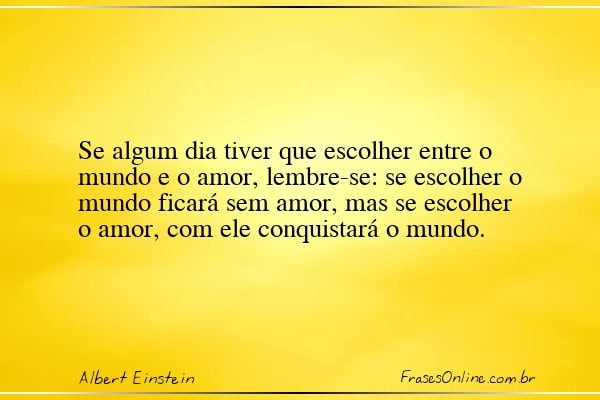 Frase de Albert Einstein