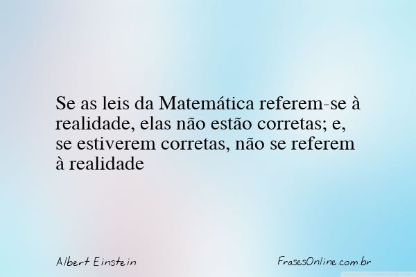 Frase de Albert Einstein