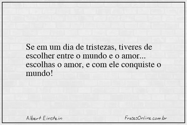 Frase de Albert Einstein