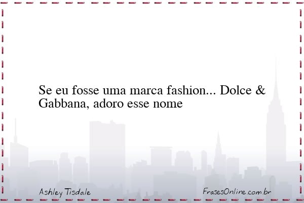 Frase de Ashley Tisdale