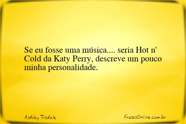 Frase de Ashley Tisdale