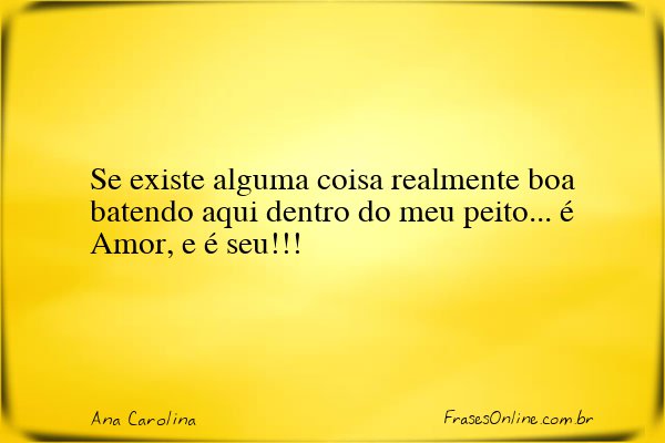 Frase de Ana Carolina