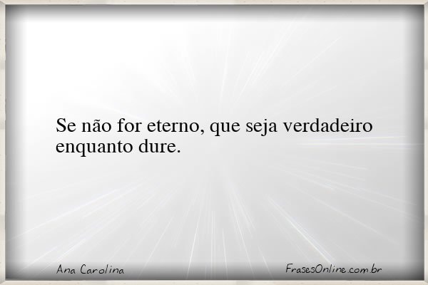 Frase de Ana Carolina