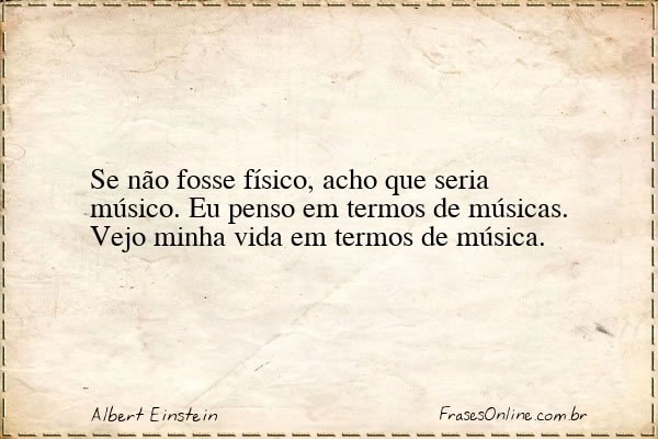 Frase de Albert Einstein