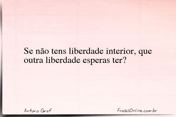 Frase de Arturo Graf