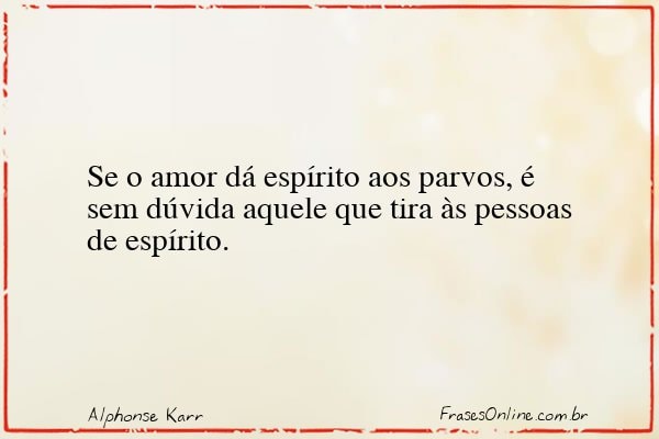 Frase de Alphonse Karr