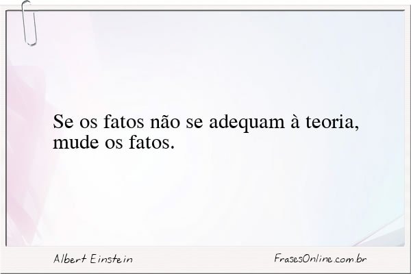 Frase de Albert Einstein