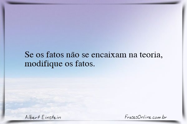 Frase de Albert Einstein