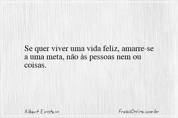 Frase de Albert Einstein