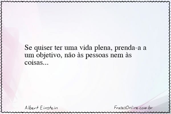 Frase de Albert Einstein