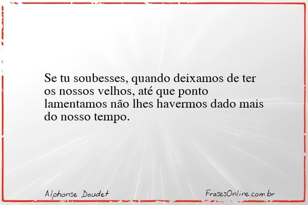 Frase de Alphonse Daudet