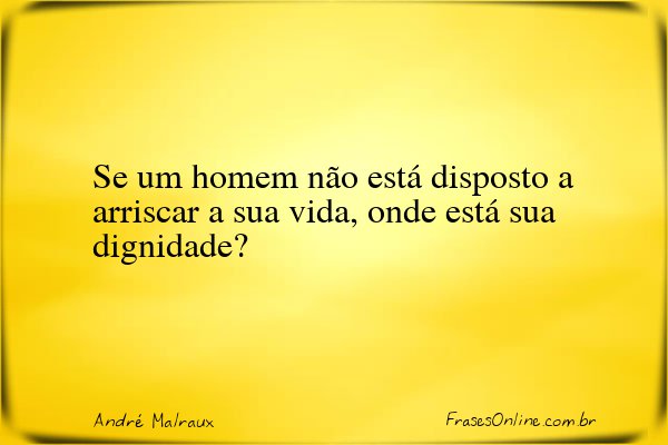 Frase de André Malraux
