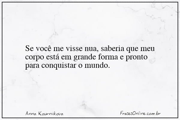 Frase de Anna Kournikova