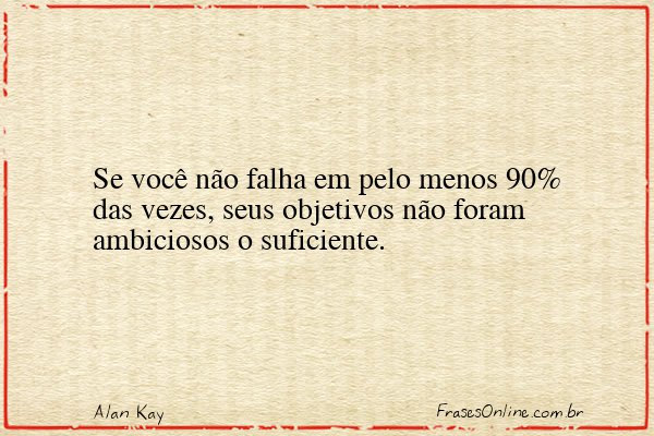 Frase de Alan Kay