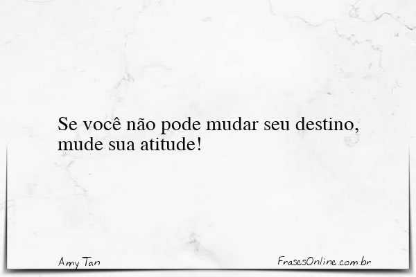 Frase de Amy Tan