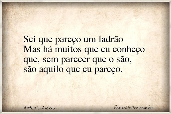 Frase de António Aleixo