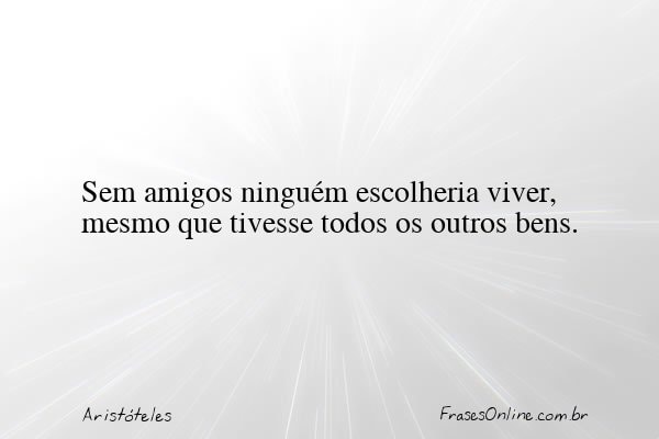 Frase de Aristóteles