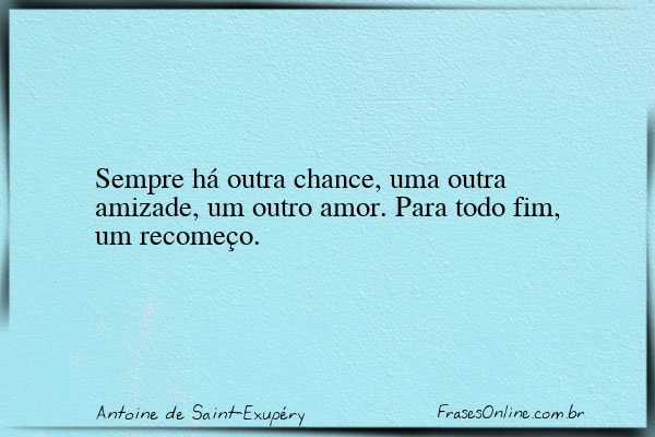 Frase de Antoine de Saint-Exupéry