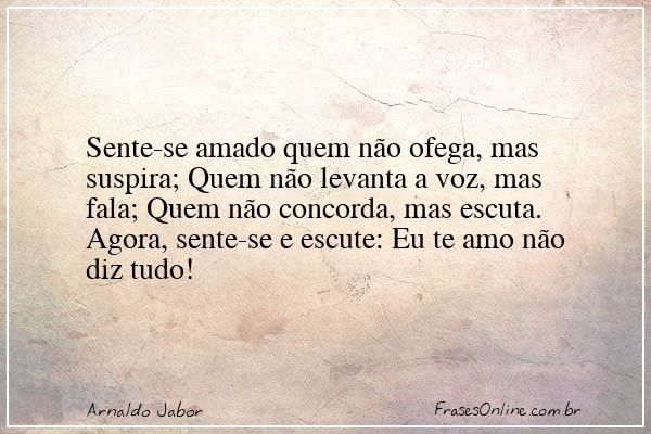 Frase de Arnaldo Jabor