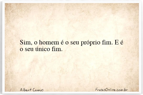 Frase de Albert Camus