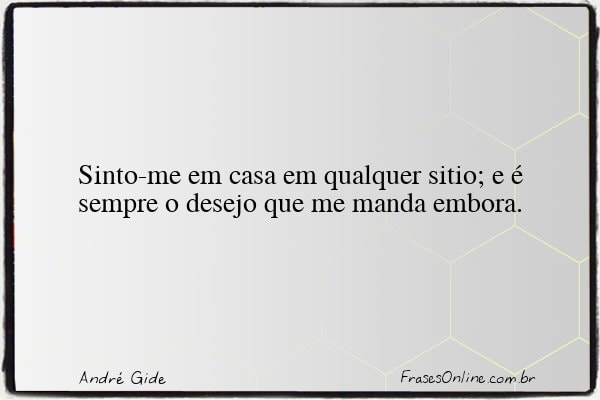 Frase de André Gide