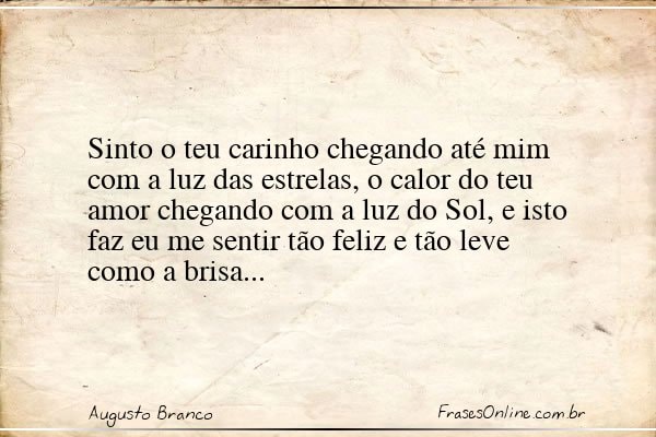 Frase de Augusto Branco