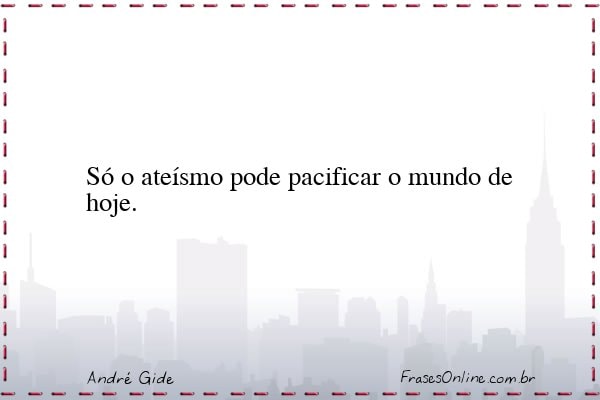 Frase de André Gide