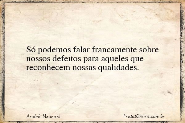 Frase de André Maurois