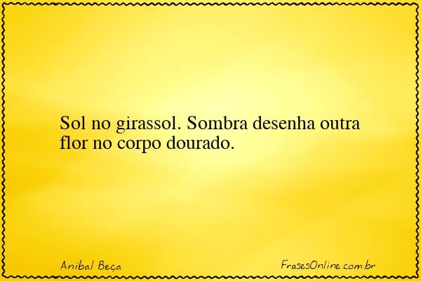 Frase de Anibal Beça