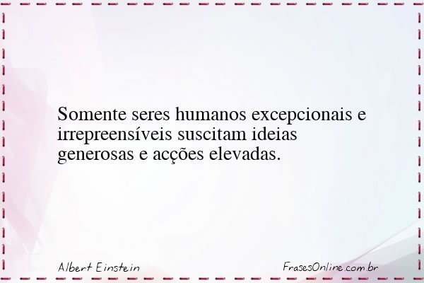 Frase de Albert Einstein