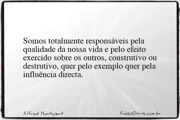 Frase de Alfred Montapert