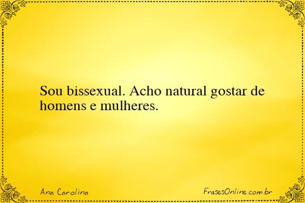 Frase de Ana Carolina