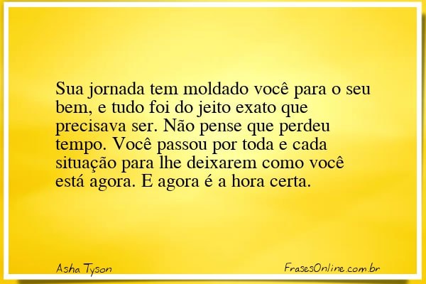Frase de Asha Tyson