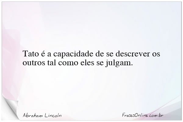 Frase de Abraham Lincoln