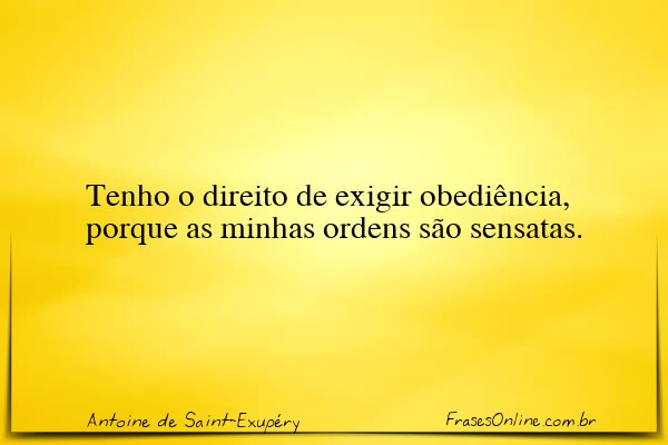 Frase de Antoine de Saint-Exupéry