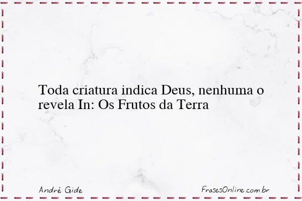 Frase de André Gide